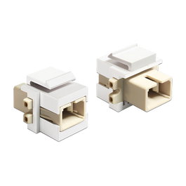 DeLOCK 86331 Módulo Keystone SC Simplex a SC Simplex Beige
