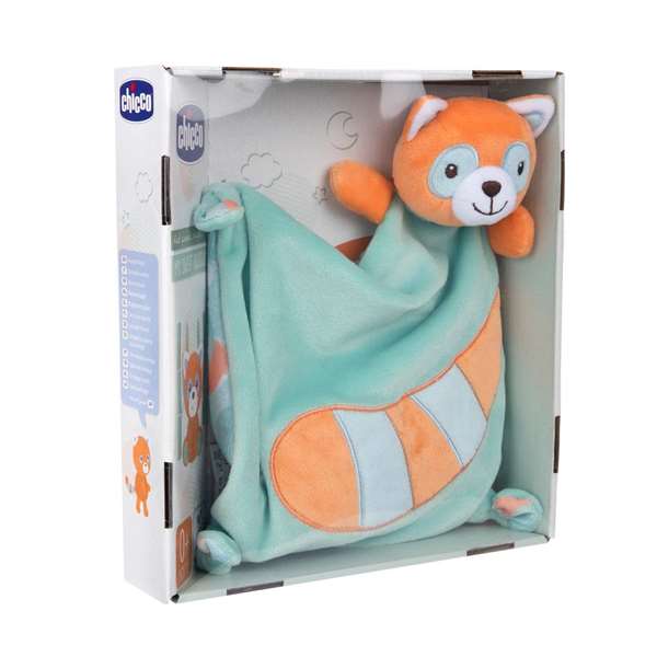 Chicco Mantita Doudou Terciopelo Oso Panda 34x7x36 cm