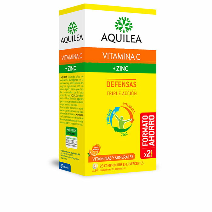 Aquilea Vitamina C + Zinc 28 Comprimidos Aquilea Vitamina C + Zinc 28 Comprimidos