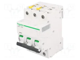 SCHNEIDER ELECTRIC Interruptor magnetotérmico iC60N 3 polos 63A Curva C
