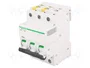 SCHNEIDER ELECTRIC Interruptor magnetotérmico iC60N 3 polos 63A Curva C
