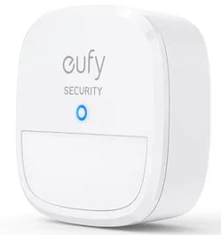 Eufy T8910021 Detector de Movimiento Inalámbrico para Pared, 100º Campo Visión, 9m Alcance, 2 Años Batería, Blanco