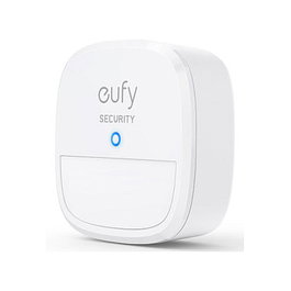 Eufy T8910021 Detector de Movimiento Inalámbrico para Pared, 100º Campo Visión, 9m Alcance, 2 Años Batería, Blanco