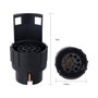 All Ride Conector de remolque 7 a 13 pines 12v con lengüeta de protección