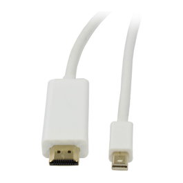 Synergy21 Cable de vídeo DisplayPort mini 1.2 a HDMI 2.0, 2m, 4K@60Hz