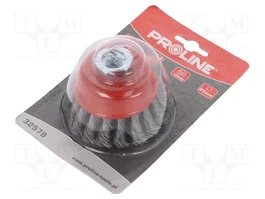 PROLINE Cepillo de taza de 80mm con asiento M14