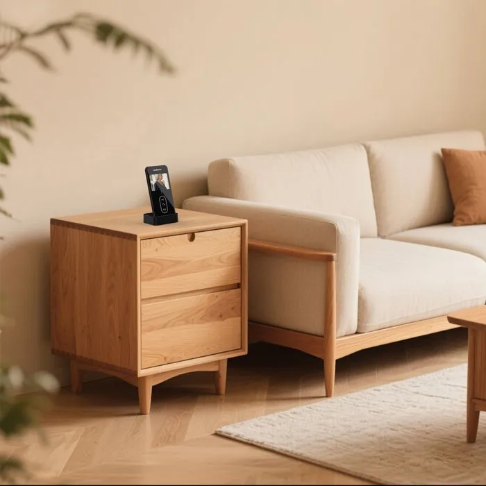 Link2Home Videoportero IP Inalámbrico Portátil LIN4004282421313 con Pantalla LCD de 3" y Alcance de Transmisión de 150 m