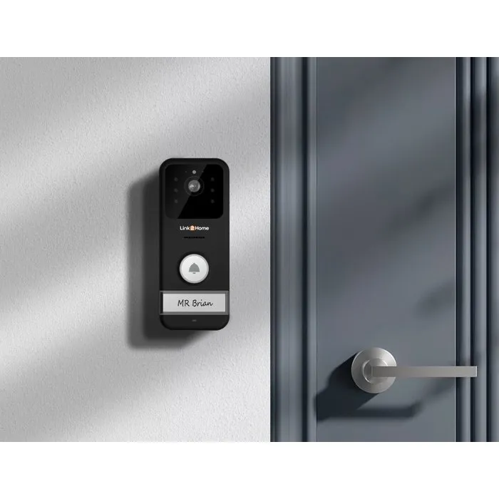 Link2Home Videoportero IP Inalámbrico Portátil LIN4004282421313 con Pantalla LCD de 3" y Alcance de Transmisión de 150 m