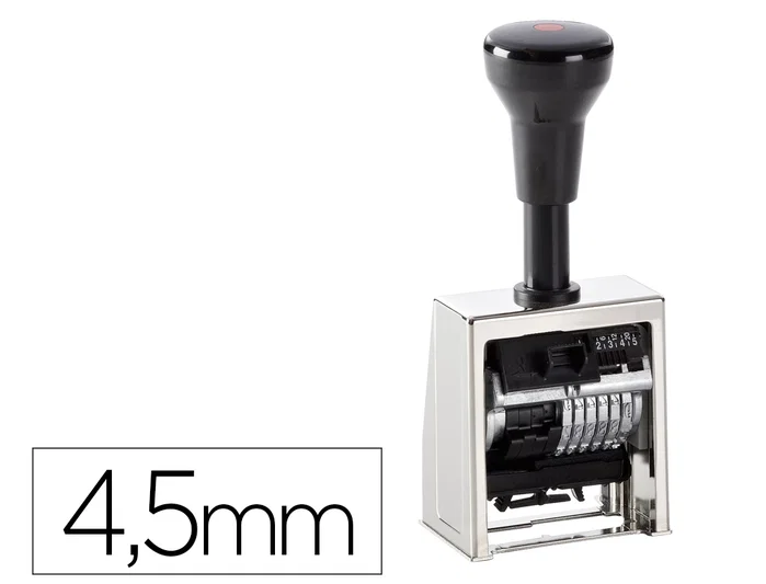 Numerador Automatico Reiner Mod. B6 (4,5 Mm. 6 Cifras) Numerador Automatico Reiner Mod. B6 (4,5 Mm. 6 Cifras)