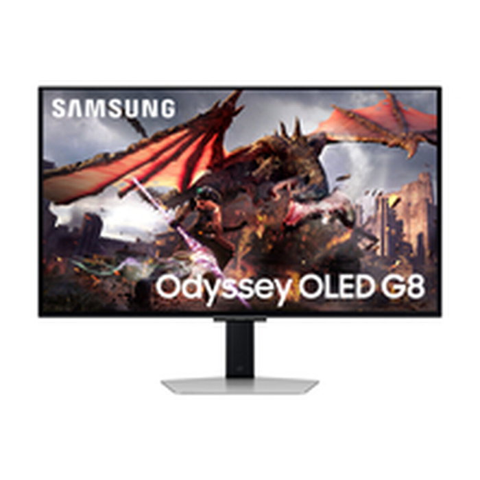 Samsung Odyssey OLED G8 Monitor Gaming S32DG802SU 32" 4K Ultra HD OLED 0.03ms 240Hz NVIDIA G-SYNC AMD FreeSync Premium Pro Altura Ajustable Plata