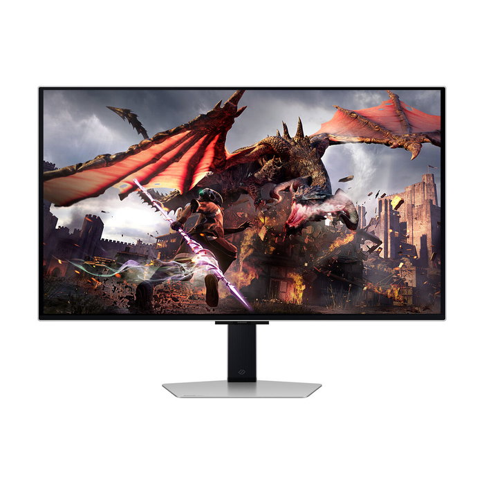Samsung Odyssey OLED G8 Monitor Gaming S32DG802SU 32" 4K Ultra HD OLED 0.03ms 240Hz NVIDIA G-SYNC AMD FreeSync Premium Pro Altura Ajustable Plata