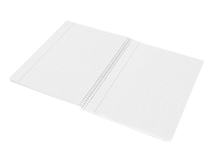 Liderpapel witty Cuaderno espiral folio tapa dura 80 hojas 75gr cuadro 3mm con margen colores surtidos