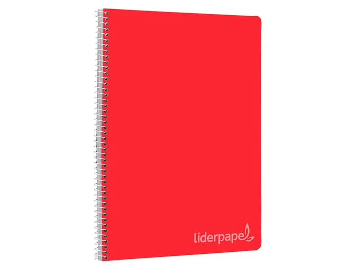 Liderpapel witty Cuaderno espiral folio tapa dura 80 hojas 75gr cuadro 3mm con margen colores surtidos
