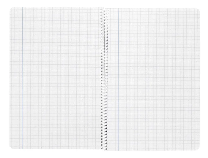 Liderpapel witty Cuaderno espiral folio tapa dura 80 hojas 75gr cuadro 3mm con margen colores surtidos