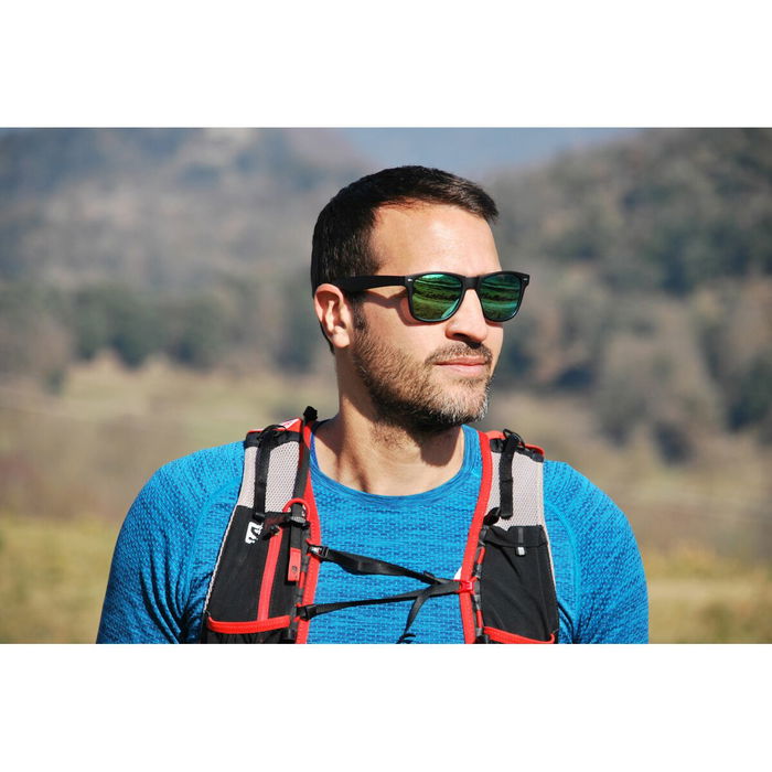 Gafas de Sol Unisex Eagle WAVE Negro Espejo