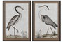 DKD Home Decor Cuadro Oriental Negro Marron 4 x 100 x 70 cm (2 Unidades)