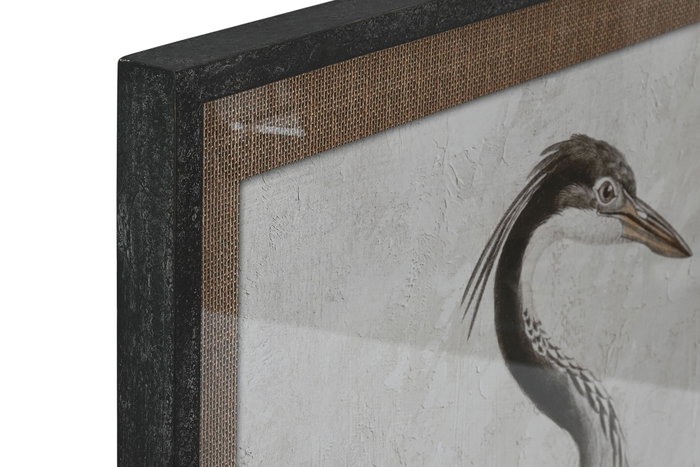 DKD Home Decor Cuadro Oriental Negro Marron 4 x 100 x 70 cm (2 Unidades)
