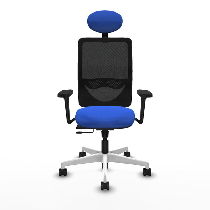 PIQUERAS Y CRESPO Silla de oficina Zulema con mecanismo Sincro/Traslack, Azul y Negro PIQUERAS Y CRESPO Silla de oficina Zulema con mecanismo Sincro/Traslack, Azul y Negro