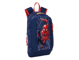Safta Mochila Spiderman Marvel con Cremallera Vertical