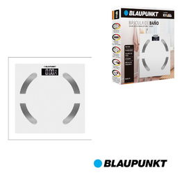BLAUPUNKT - Báscula de Baño Digital para Medir Peso y Masa Corporal - BASCULA DE BAÑO BLAUPUNKT