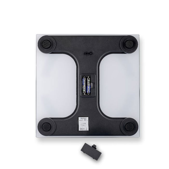 BLAUPUNKT - Báscula de Baño Digital para Medir Peso y Masa Corporal - BASCULA DE BAÑO BLAUPUNKT