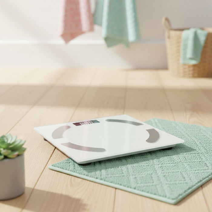 BLAUPUNKT - Báscula de Baño Digital para Medir Peso y Masa Corporal - BASCULA DE BAÑO BLAUPUNKT