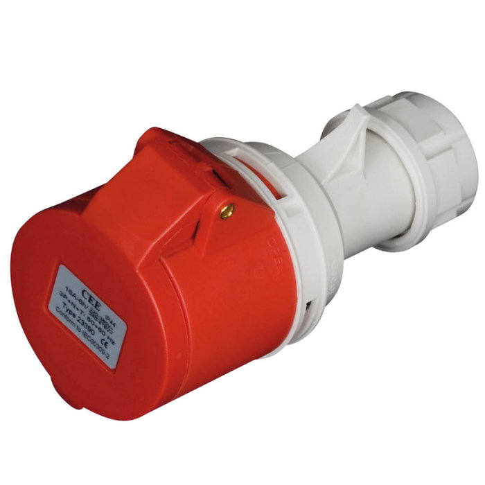 GSC Evolution Base aérea Cetac 5P (3P+N+T) 32A IP44 Roja GSC Evolution Base aérea Cetac 5P (3P+N+T) 32A IP44 Roja