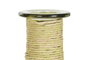 DKD Home Decor Jarrón de Cristal Reciclado y Enea Ámbar 30 L