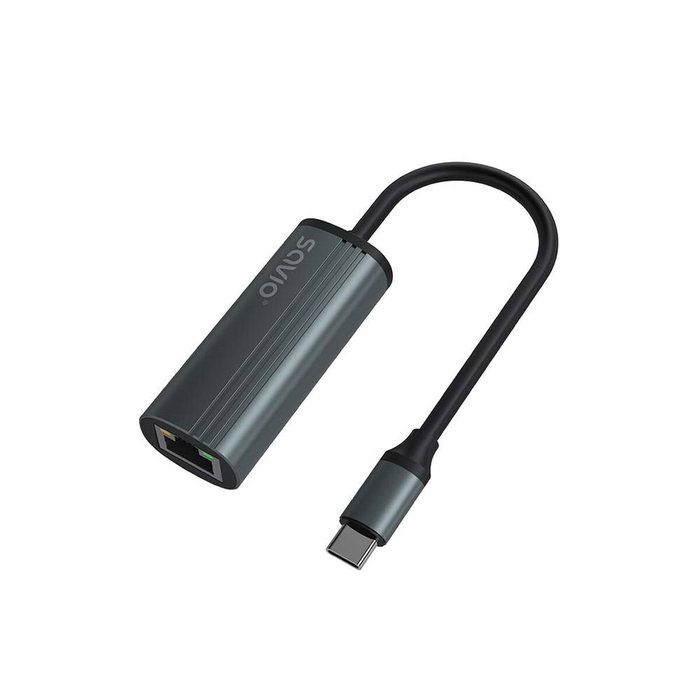 Savio AK-56 Adaptador USB-C 3.1 Gen 1 a RJ-45 Gigabit Ethernet
