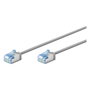 Goobay LAN-Kabel CAT6A 0,5m grau