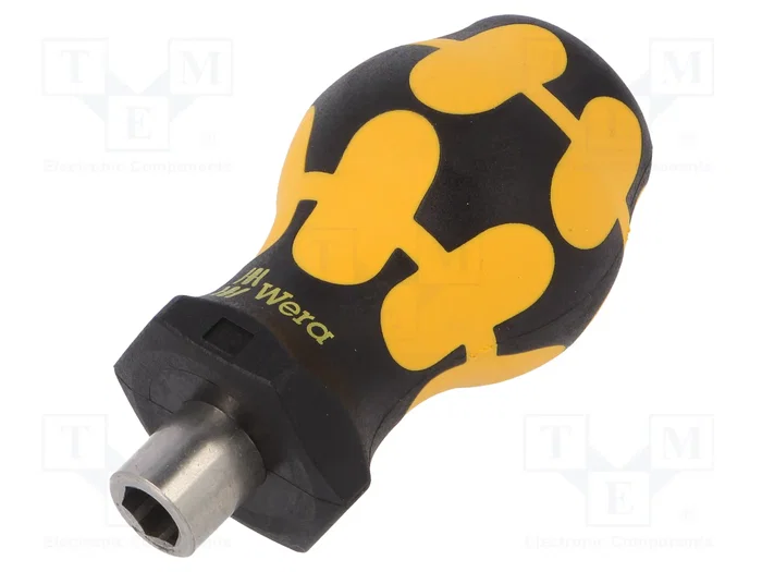 WERA Destornillador STUBBY ESD 1/4 pulgada 54mm WERA Destornillador STUBBY ESD 1/4 pulgada 54mm