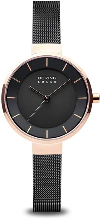 BERING 14431-166 Reloj de Mujer Oro Rosa y Negro BERING 14431-166 Reloj de Mujer Oro Rosa y Negro