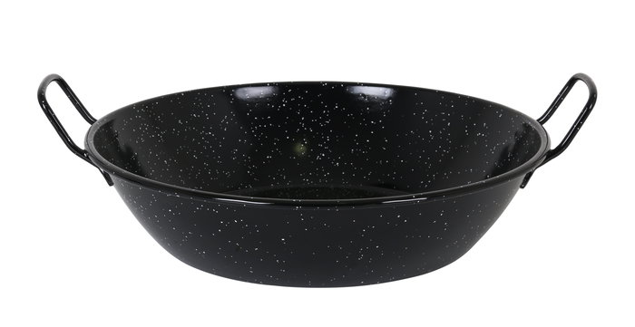 La Estrella Paellera Honda Bordonada Jaspeada 40 cm 9 L (8 Unidades)