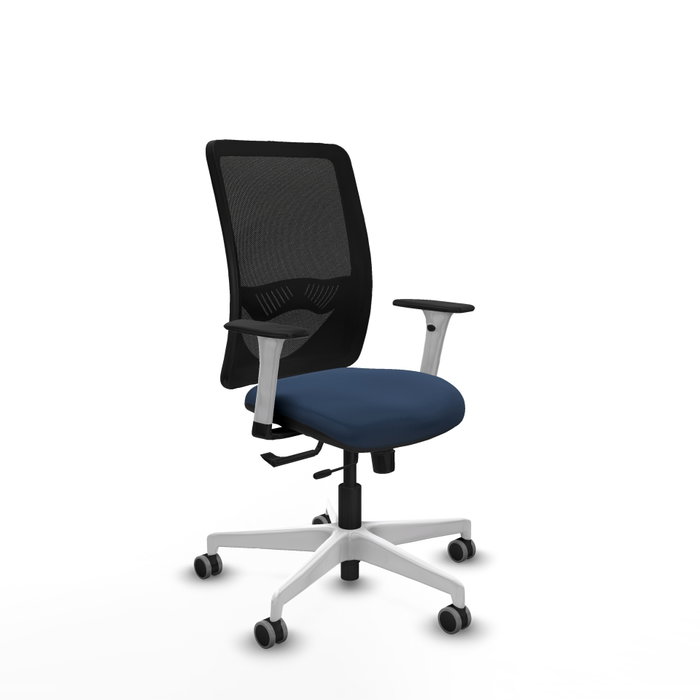 PIQUERAS Y CRESPO Silla de oficina Zulema Azul marino y Negro PIQUERAS Y CRESPO Silla de oficina Zulema Azul marino y Negro