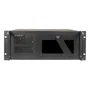 UNYKAch UK 4229 EVO Caja Rack Servidor 19" 4U, Frontal con Puerta de Seguridad y Filtro Antipolvo, 2 Puertos USB 3.0, Sin Fuente de Alimentación, Negro