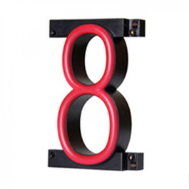 Green Ice Número LED Neon 8 (90x161x38mm)