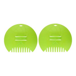 Kinzo Rastrillo de hojas 2 uds 36 x 31 x 8 cm