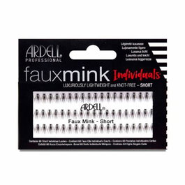 Ardell Pestañas Individuales Faux Mink Negras Cortas
