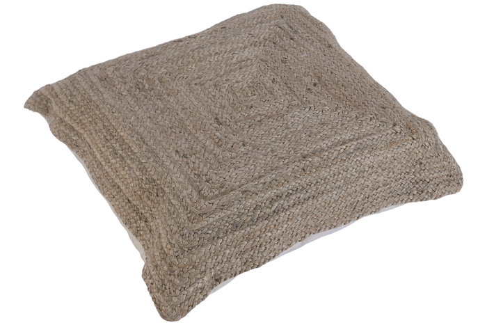 DKD Home Decor Cojín Yute y Algodón 80x80 cm Marrón DKD Home Decor Cojín Yute y Algodón 80x80 cm Marrón