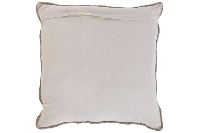 DKD Home Decor Cojín Yute y Algodón 80x80 cm Marrón DKD Home Decor Cojín Yute y Algodón 80x80 cm Marrón