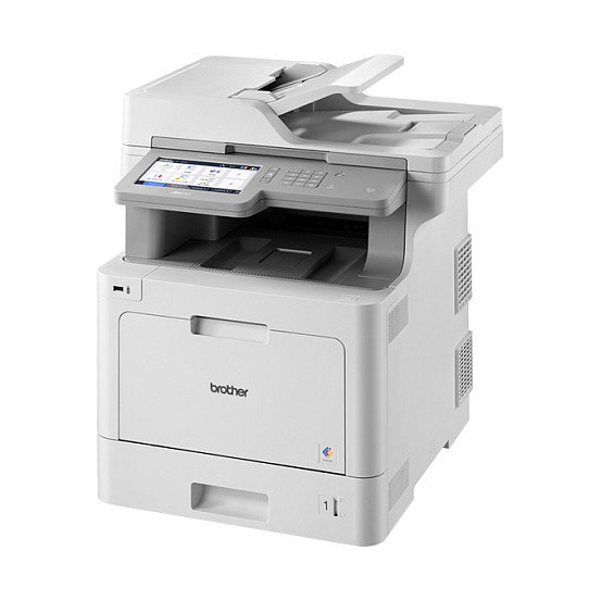 Brother MFC-L9570CDW - Multifunción Color Láser A4, 31 ppm, Wi-Fi, NFC, Pantalla Táctil a Color, Impresión/Copia/Escaneo/Fax, Duplex Automático, ENERGY STAR, Blanco
