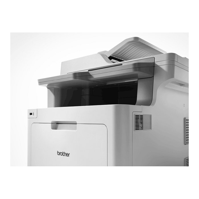 Brother MFC-L9570CDW - Multifunción Color Láser A4, 31 ppm, Wi-Fi, NFC, Pantalla Táctil a Color, Impresión/Copia/Escaneo/Fax, Duplex Automático, ENERGY STAR, Blanco