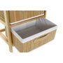 DKD Home Decor Cajonera Bambú y Paulownia Natural con 2 Cajones