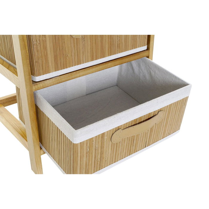 DKD Home Decor Cajonera Bambú y Paulownia Natural 2 Cajones 32 x 45 x 42 cm DKD Home Decor Cajonera Bambú y Paulownia Natural 2 Cajones 32 x 45 x 42 cm