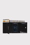 Zoozie Bags Cartera Croco - Black, Piel PU, Unisex, Elegante y Funcional, Color Negro, 7x2x9 cm