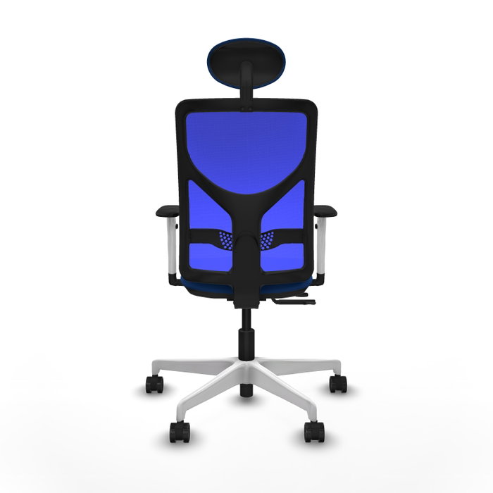 PIQUERAS Y CRESPO Silla de oficina Motilla Azul con mecanismo Sincro/Traslack PIQUERAS Y CRESPO Silla de oficina Motilla Azul con mecanismo Sincro/Traslack
