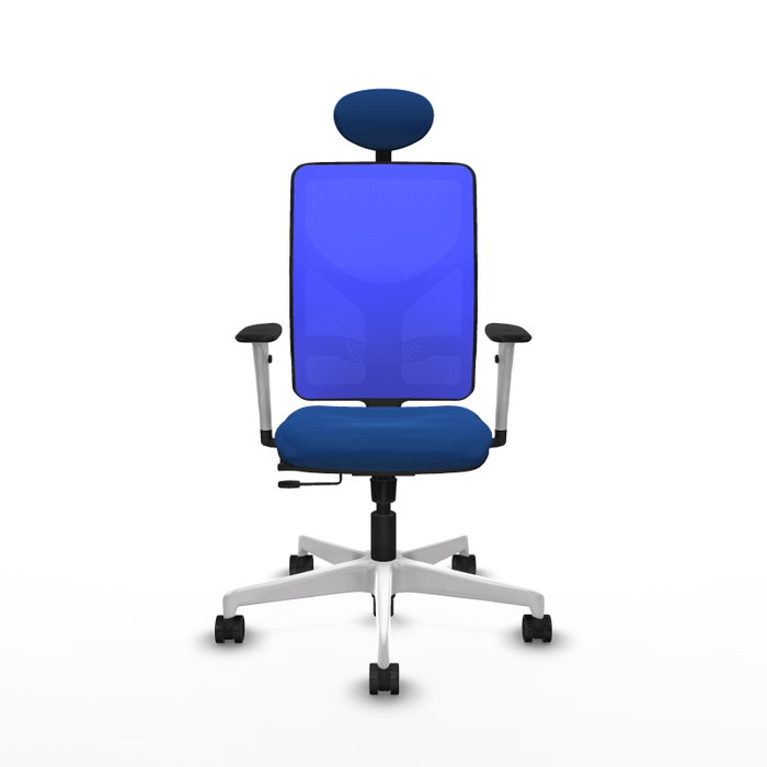 PIQUERAS Y CRESPO Silla de oficina Motilla Azul con mecanismo Sincro/Traslack PIQUERAS Y CRESPO Silla de oficina Motilla Azul con mecanismo Sincro/Traslack