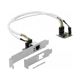 DeLOCK 95265 Tarjeta de red Mini PCIe Gigabit LAN 1000 Mbit/s