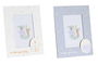 DKD Home Decor Marco de Fotos Kids Baobab Madera Cristal Blanco Azul Celeste 10x15 cm (1.5 x 22 x 17 cm) 12 Unidades