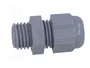HELU Sello aislante M12 1,5 IP68 gris oscuro